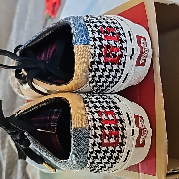 STUNNING BOLD NI BENDER DENIM/LEOPARD PRINT SHOES - Picture 8 of 12